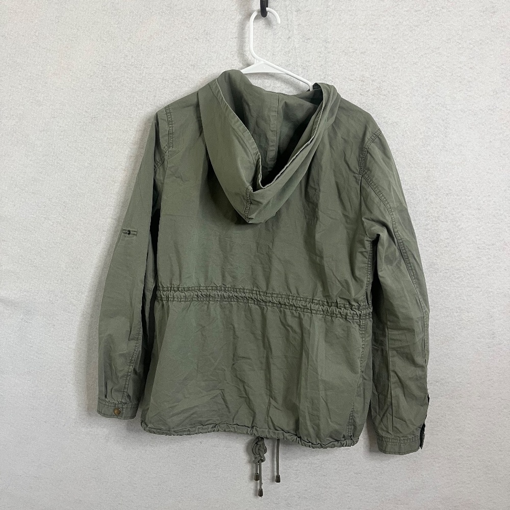 Life in Progress Olive Green Military Utility Jacket – Size M - Picture 2 of 16